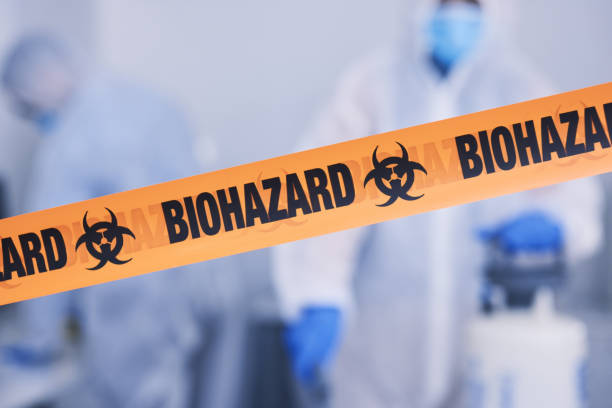 Professional Biohazard technician working in Troy, MI